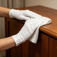 thumbnail image 6 of White Cotton Gloves, 3 Pcs Unisex SPA Gloves, Soft Elastic Sleep Gloves, Moisturizing Gloves for Dry Skin and Eczema, Washable Gloves for Jewelry Inspection and Daily Wear,XL, 6 of 8