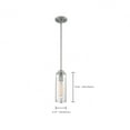 thumbnail image 2 of 60/7140-Nuvo Lighting-Marina-1 Light Mini Pendant in Modern/Contemporary Style-4.75 Inches Wide by 13.25 Inches High-Brushed Nickel Finish, 2 of 9