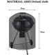 thumbnail image 2 of Cubierta para parrilla de barbacoa Cubierta para parrilla de barbacoa Cubierta para parrilla exterior a prueba de polvo y protector solar (cilíndrica) 71 * 73 cm Sailing Electrónica, 2 of 5