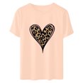 thumbnail image 5 of Fesfesfes T Shirts for Women's Casual Round Neck Short-sleeved Christmas Tree Printed T-shirt Top Spring Tops XL(US:10), 5 of 5