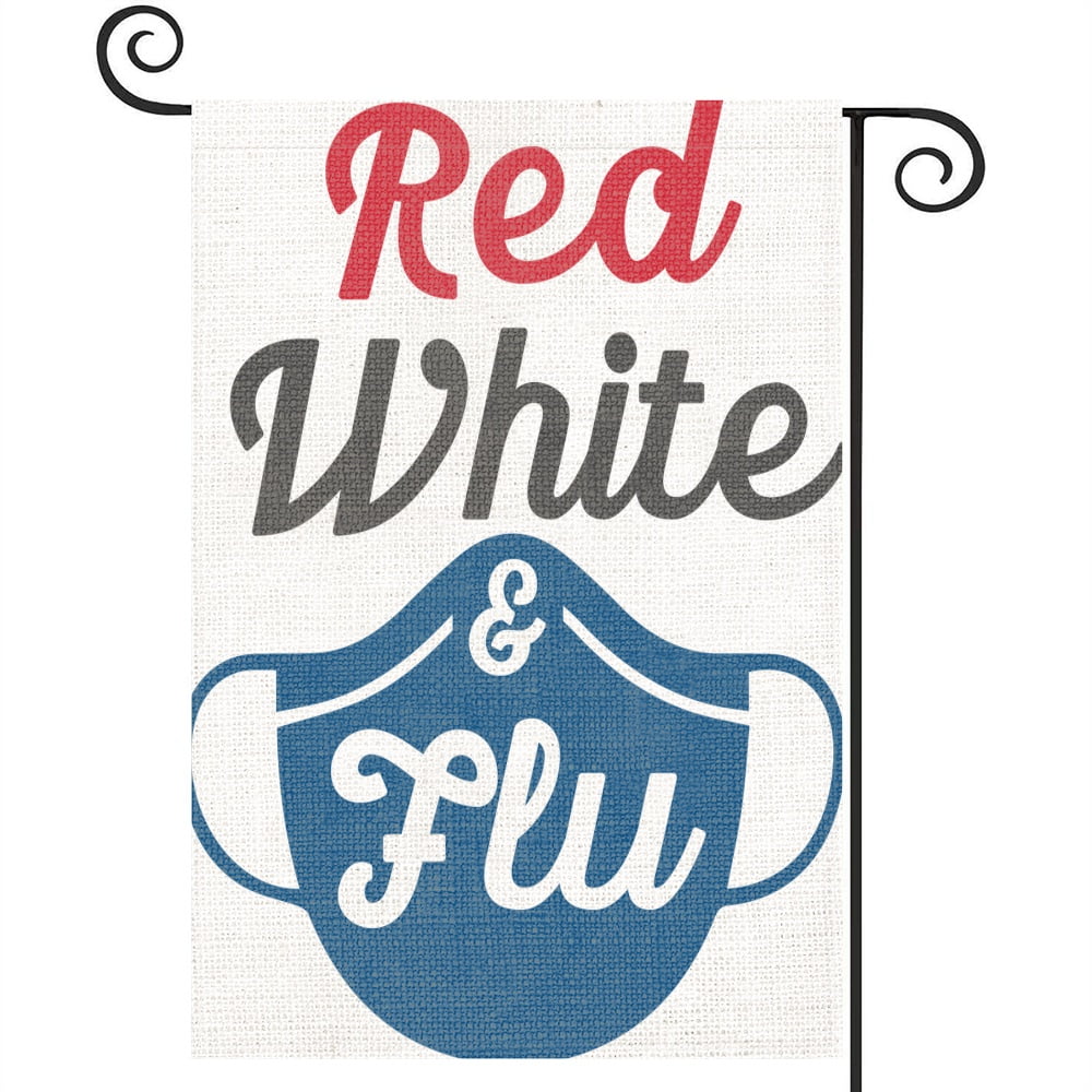 Memorial Day Garden Flag, 12x18 Inch Patriotic Garden Flag Double Sided