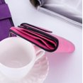 thumbnail image 2 of ITFABS Women's Short Leather Wallet Matte Surface Hasp Simple Bifold Small Handbag, 2 of 4