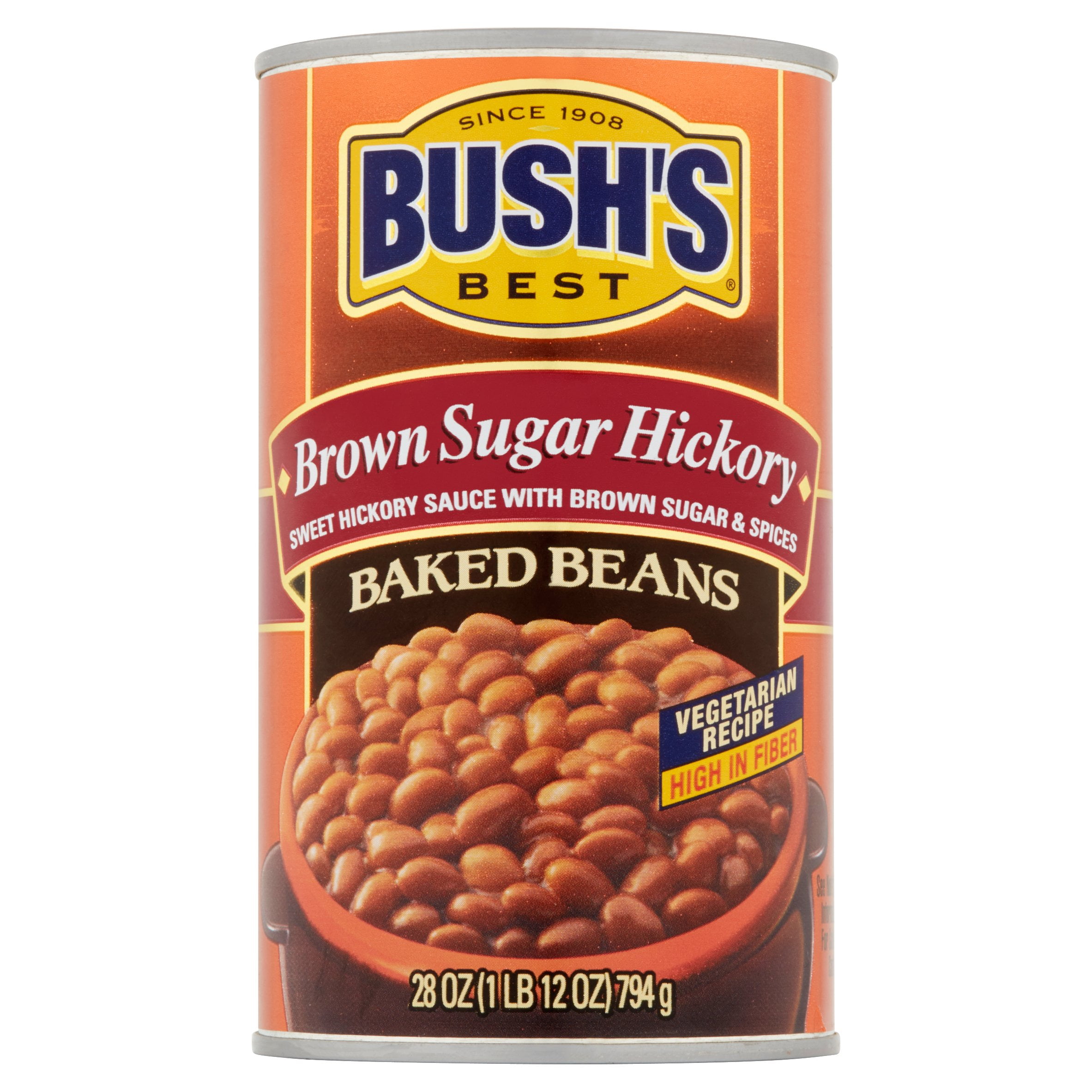 Bush's Best Brown Sugar Hickory Baked Beans, 28 oz by Bush Brothers & Company