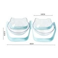 thumbnail image 4 of Bols pour Chat Doubles Réglables et Détachables, Bol d'Alimentation pour Chat, 4 of 5
