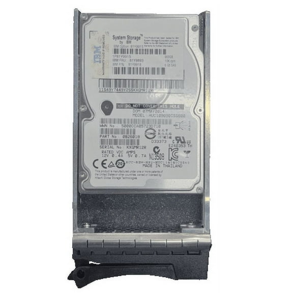 IBM 81Y9893 81Y9652 900GB 2.5" 10K 6G SFF SAS Hard Drive