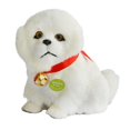 thumbnail image 4 of Almencla Realistic Puppy Dog Toy Kids Valentines Day Gifts Cute Lifelike Lovely Present Pet Toy for Office Living Room Home Decoration White, 4 of 8