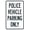 Warning Sign 4, variant on Police Business Parking Only 30 Minute Limit Sign 8"x12" - Security Metal Wall Decor for Business Office Yard Street Road Home