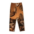 thumbnail image 4 of Haiem Coffee Beans Women's Pajama Pants Ultra Lightweight Pjs Bottoms Sleepwear Bottom Pants With Pocket Drawstring-X-Large, 4 of 7