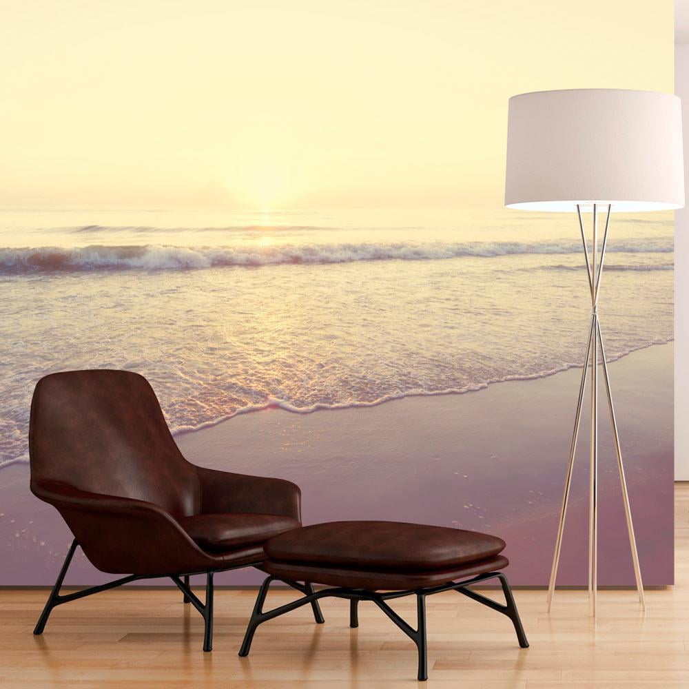 Tiptophomedecor Peel and Stick Beach Wallpaper Wall Mural - Morning On