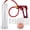 Red, variant on LeLuv® Premium Maxi Penis Pump w/ Red Handle, Silicone Hose | Donut, 4 Constriction Rings | 9" x 2.00" Cylinder