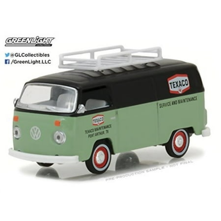 Venture Van - 1979 Volkswagen Type 2 Panel Van Texaco Running on Empty Series 3 1/64 Diecast Model Car by Greenlight 41030 D