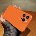 thumbnail image 2 of Daxi for iPhone XR Case Shiny Girl Cute Soft Glitter Protective Case-Orange, 2 of 11