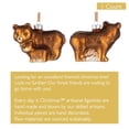 thumbnail image 2 of Every Day is Christmas Glass Blown Ornaments Cute Hand Made Figurines Tree Decoration, Bear, 2 of 4