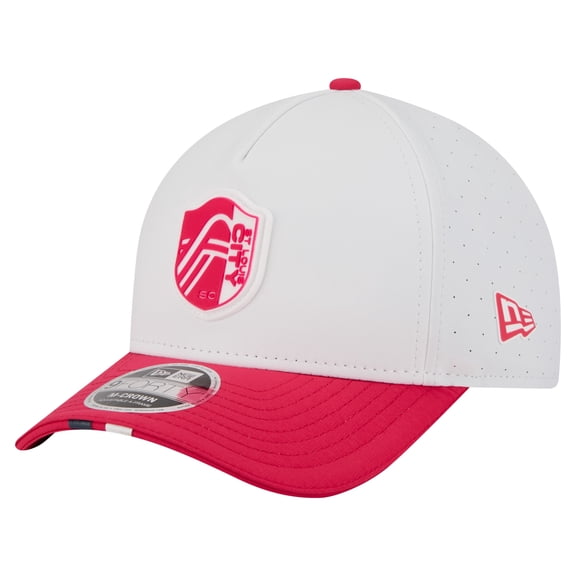 Men's New Era White St. Louis CITY SC 2026 MLS Kick Off 9FORTY M-Crown A-Frame Adjustable Hat