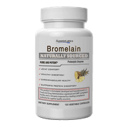 Bromelain - Non Synthetic! - 2,400gdu/gram. 500mg, 120 Vegetable Caps - Made in USA