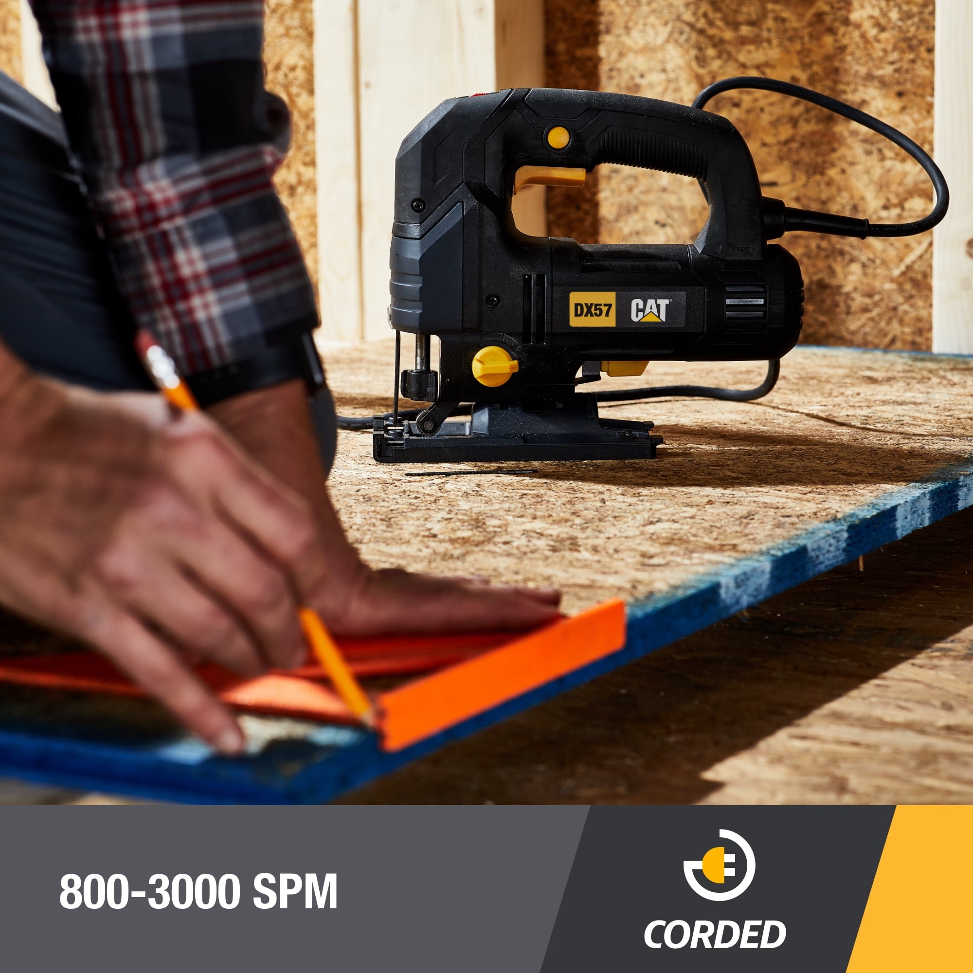 Caterpillar Cat® DX57U Corded Jig Saw 7-AMP