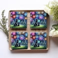 thumbnail image 4 of Happy New Year Cane Corso Family Cheer Winter Midnight Firework Set of 4 Stone Coasters Italian Mastiff Dog Lover Gifts Idea 4x4in Absorbent Soapstone Coaster - 02025, 4 of 5