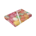 thumbnail image 6 of Colorful Candy Blanket Gifts For Kids Adults - Lightweight Throw Blanket For Bedroom Living Room Decor Soft Fuzzy Fleece Cozy Plush Bed Couch 50"X40", 6 of 7