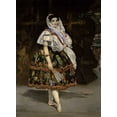 thumbnail image 2 of Manet, Edouard 24x32 White Modern Wood Framed Museum Art Print Titled - Lola de Valence, 2 of 4