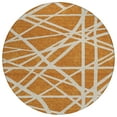 thumbnail image 2 of Addison Rugs Chantille Indoor/Outdoor Transitional Geometric Copper Washable Round Rug, 8' x 8', 2 of 6