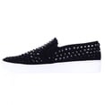 thumbnail image 4 of Womens MICHAEL Michael Kors Keaton Slip On Sneakers - Black Studded, 4 of 7
