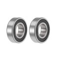 thumbnail image 1 of 4pcs 6004-2rs Deep Groove Ball Bearing 20x42x12mm Double Seal Rubber And Chrome Steel, 6004rs Sealed Deep Groove Ball Bearing, 1 of 3