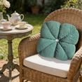 thumbnail image 7 of Flower Pillow, Velvet Flower Shaped Pillow for Couch Bed Chair Sofa, Home Decor Floor Seating Cushion Cute Throw Pillows for Living Room Bedroom （Light Blue）, 7 of 7