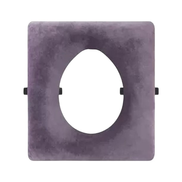 Cojín para inodoro de cabecera, cojín elevado para inodoro, ajuste universal, suave y acolchado con esponja. Forma de O