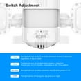 thumbnail image 3 of SANSI LED Outdoor Security Floodlight, Motion Sensor, 10000 Lumens, 5000K, IP65 Waterproof, Dusk to Dawn Lighting, 3 of 7