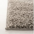 thumbnail image 3 of SAFAVIEH New York Willis Plush Solid Shag Runner Rug, Grey, 2' x 6', 3 of 10