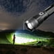 thumbnail image 4 of Linterna LED 10000 lúmenes, 5000 mAh USB recargable 26650 batería incluida, 5 modos de luz, zoom, largo tiempo de trabajo linterna táctica de mano para camping, senderismo, caza, emergencia, 4 of 8