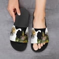 thumbnail image 6 of GZHJMY Stylish Slides for Women Men, Retro Elegant Woman Soft Flexible Slip-on Sandals Slippers, 6 of 7