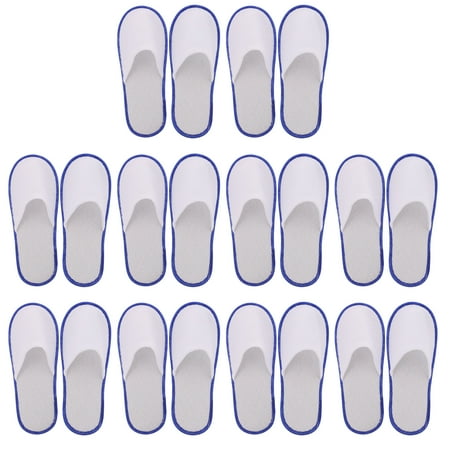 

Gongxipen 10 Pairs Disposable Slippers Hotel Guest Slippers Salon Indoor Hotel Shoes