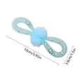 thumbnail image 3 of Mesh Cat Chew Bow Toy with Built-in Bell, 3.9x1.5 Inch Interactive Chew Ring Toy for Cats, Dental Health Catnip Free Toy for Kittens Anxiety Relief, 3 of 6
