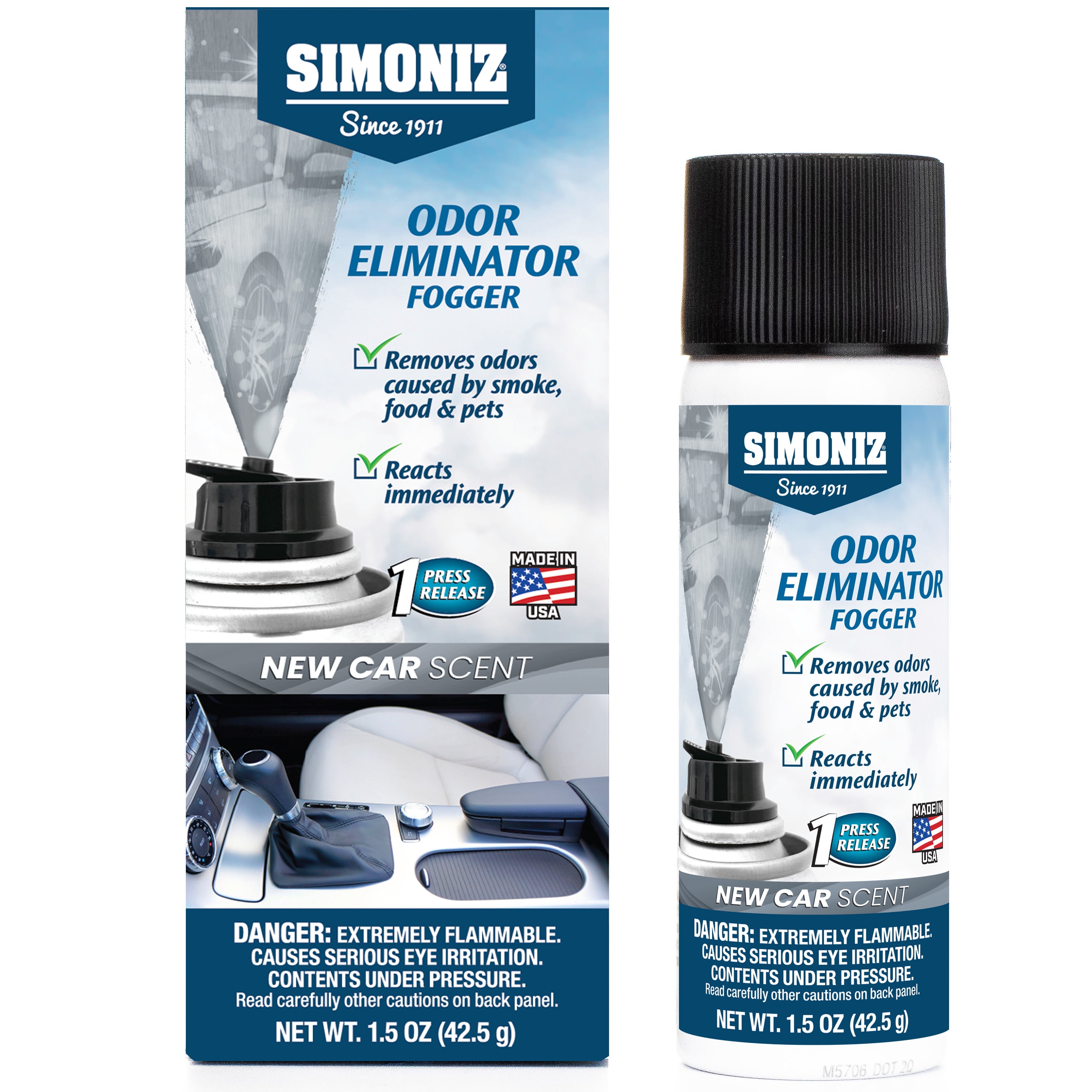 Armor All SmokeX Midnight Air Odor Eliminator, Car Bomb Spray and Vent  Cleaner, 2-Pack, 1.5 Oz