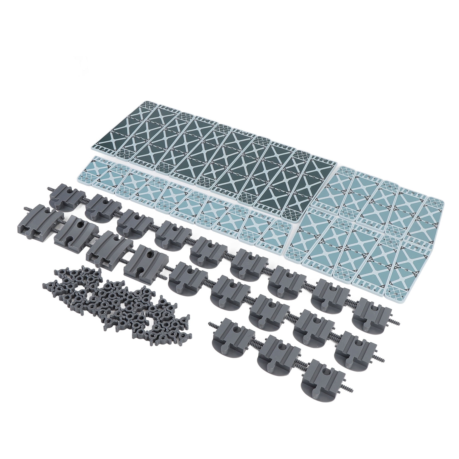 Track Bridge Building Toy, Viaduct Building Blocks 92 Piece  for Home