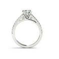thumbnail image 3 of 1-1/4 Carat T.W. Diamond Classic 14kt White Gold Engagement Ring, 3 of 5