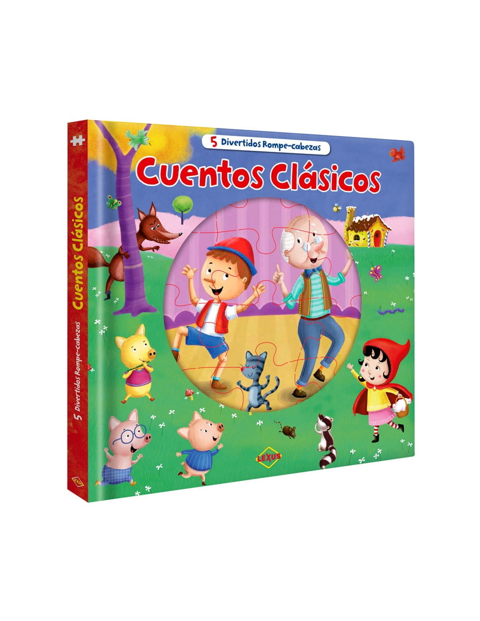 Cuentos Clásicos Lexus Editores 5 Divertidos Rompecabezas | Walmart en ...