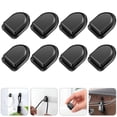 thumbnail image 1 of Mobutofu 8Pcs Back Seats Hook ABS Black for Car Use, 1 of 8