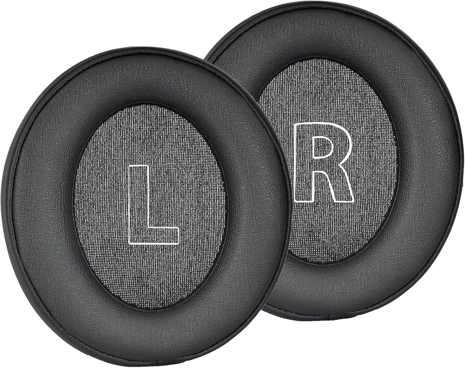 HRTGFD-Soundcore Life Q35/Q30 Replacement Ear Pads - Memory Foam & Protein Leather - Black - Compatible with Anker Soundcore Life Q35/Q30 Headphones