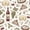 Color 3, variant on Peel and Stick Wallpaper Hand Drawn Sea Shells Fossils Starfish Corals Seaweeds Waves Abstract 24in x 118in Contact Paper Removable Self Adhesive Wall Mural Wall Decor for Bedroom Kitchen Cabinets