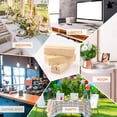 thumbnail image 2 of Hytrove 10 Pcs Picture Display Stand Wood for Home Use with Shaped Design, 2 of 7