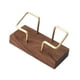 thumbnail image 4 of Organizador de de madera de escritorio de 11x5 cm para reuniones, conferencias accesorias versátiles versátiles de mesa de marco Marrón oscuro, 4 of 8