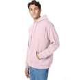 thumbnail image 4 of Hanes EcoSmart Unisex Fleece Hoodie (Big & Tall Sizes Available) Pale Pink XL, 4 of 5