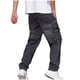 thumbnail image 4 of Ceisia Men Solid Color Basic Loose Wide Leg Straight Denim Pants Gift Casual Daily Jeans, 4 of 5