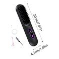 thumbnail image 3 of Cepillo alisador de pelo portátil sin cables, 3 ajustes de temperatura, calentamiento cerámico rápido en 30 segundos, recargable, compacto para viajar, apto para todo tipo de cabello, 3 of 7