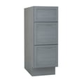 thumbnail image 6 of Vanity Art 12" W Birch Plywood Freestanding Single Base 3 Drawers Storage Cabinet, 6 of 9