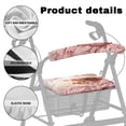 thumbnail image 5 of HELLHERO Seat Back Cover for Unisex Polyester Fabric Rollator Walker Seat Back Covers with Washable Easy Install Easy to Use Machine Washable & Non-Slip Fit, 5 of 7