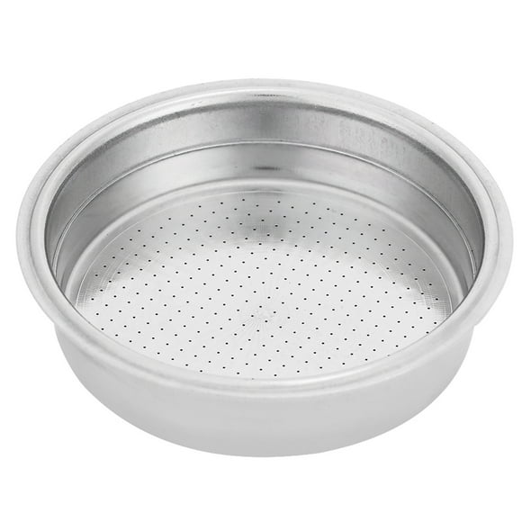 YUMILI Filtre à café en Acier Inoxydable, Filtre à café à Panier filtrant pressurisé à Double Couche pour Machine à café(???)