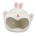 thumbnail image 1 of Milaget Pet Ceramic Hamster Bedding Hideout Nest Accessories for Small Animal Cute Shape Rabbit, 1 of 6